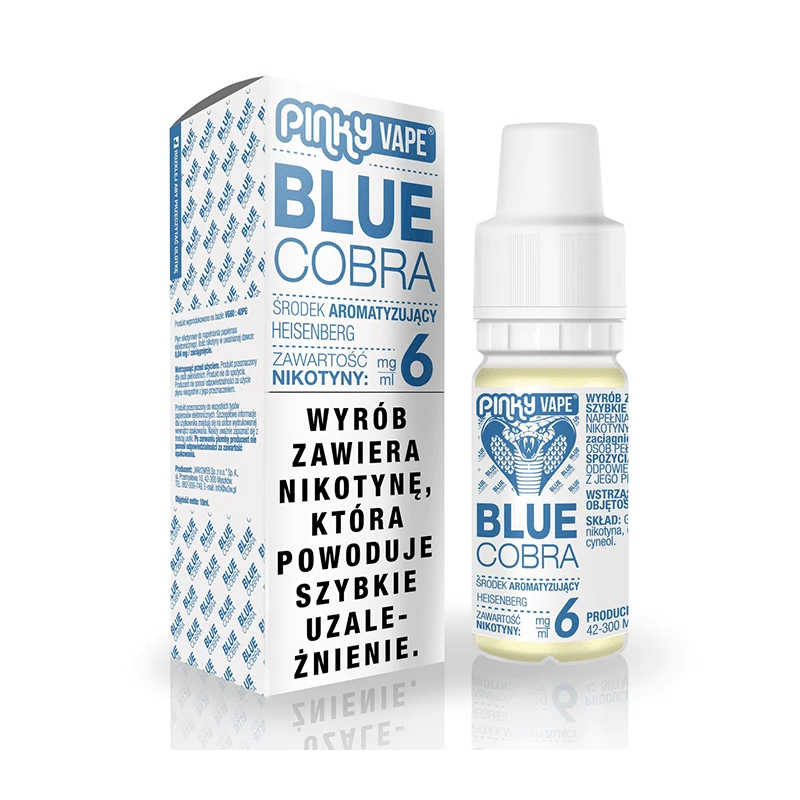 Pinky Vape Liquid Blue Cobra 10 ml