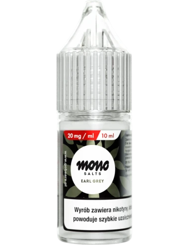 Mono Liquid Salts Earl Grey 10 ml