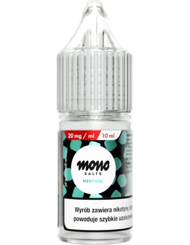 Mono Liquid Salts Menthol 10 ml