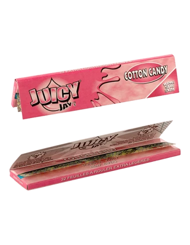 Bibułki Juicy Jay's KS Slim Cotton Candy