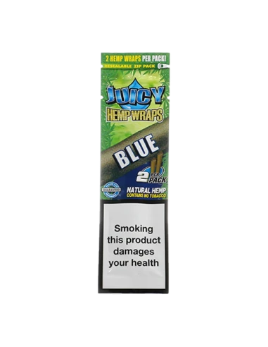 Bibułki Juicy Jay's Hemp Wraps Blue