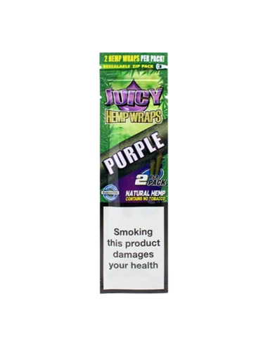 Bibułki Juicy Jay's Hemp Wraps Purple