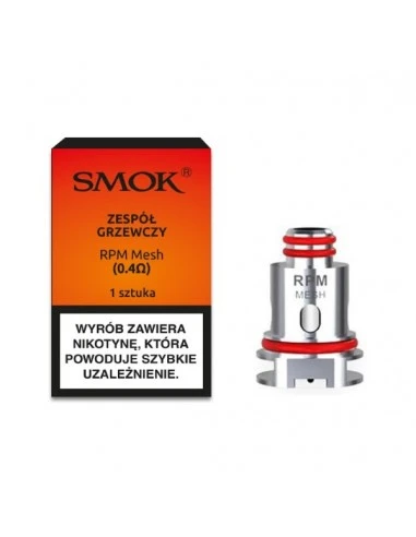 Smok Grzałka RPM Mesh 0.4 ohm (5 szt.)