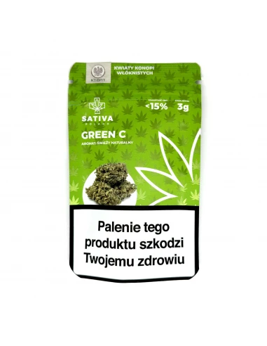 Sativa Susz Konopny Green C 3 g