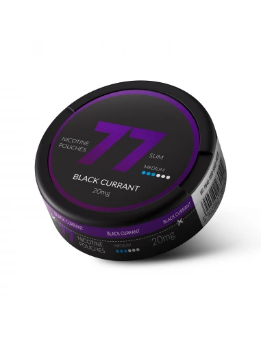 77 Woreczki Nikotynowe Black Currant...