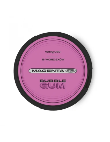 Magenta Woreczki CBD Bubble Gum 100 mg