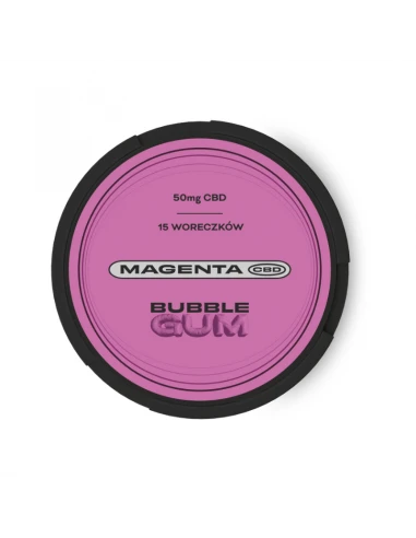 Magenta Woreczki CBD Bubble Gum 50 mg
