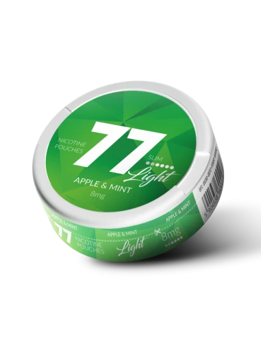 77 Woreczki Nikotynowe Apple Mint 8 mg