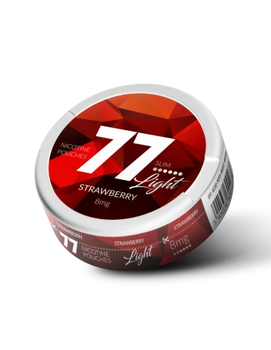 77 Woreczki Nikotynowe Strawberry 8 mg