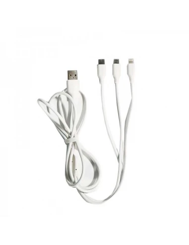 Kabel USB 3 w 1 (Typ C, Lightning,...