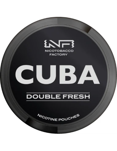 Cuba Black Woreczki Nikotynowe Double...