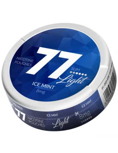 77 Woreczki Nikotynowe Ice Mint Light