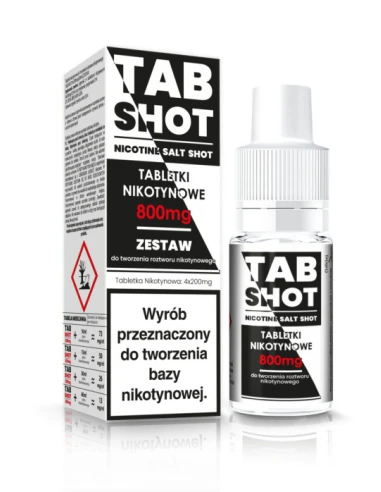 Tab Shot Baza Nicotine Salt 800 mg