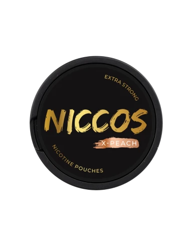 Niccos Woreczki Nikotynowe X-Peach 43 mg