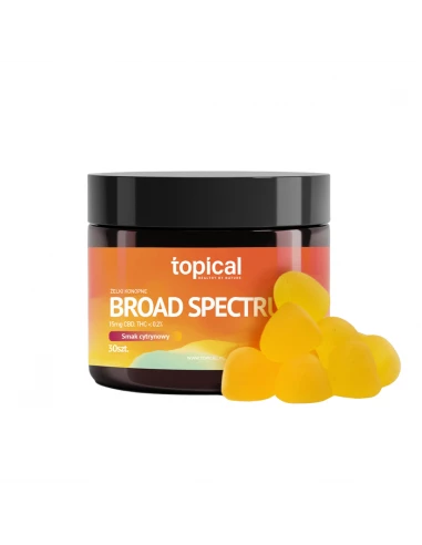 Topical Żelki Broad Spectrum z CBD