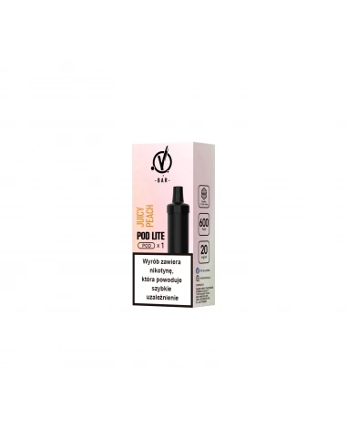 Vbar Cartridge Juicy Peach 20 mg 2 ml