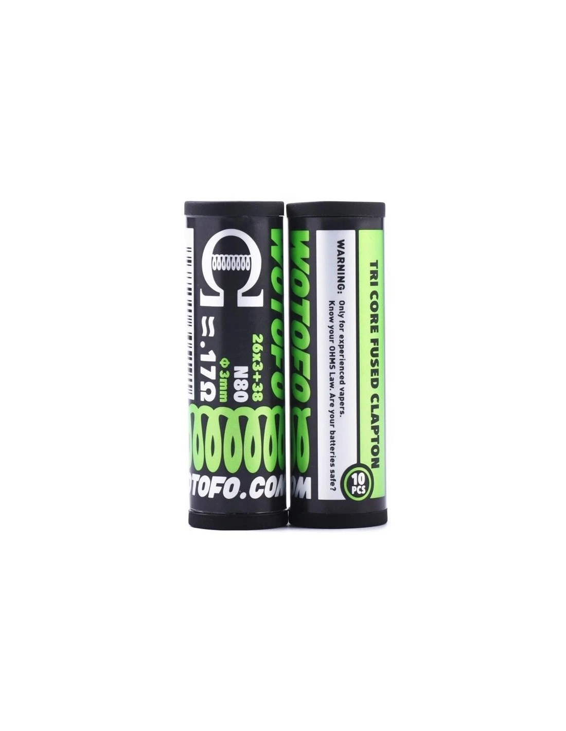 Wotofo Grza ka Gotowa N80 Tri Core Fused Clapton 3 Mm 0 17 Ohm 26x3 wotofo-grza-ka-gotowa-n80-tri-core-fused-clapton-3-mm-0-17-ohm-26x3