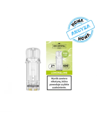 Crystal Plus Cartridge Lemon Lime 20...