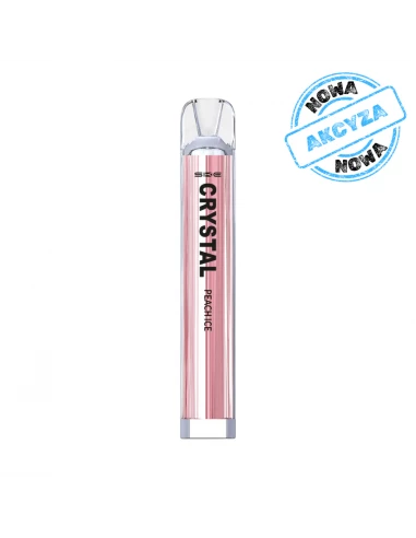 Crystal E-Papieros Jednorazowy Peach Ice