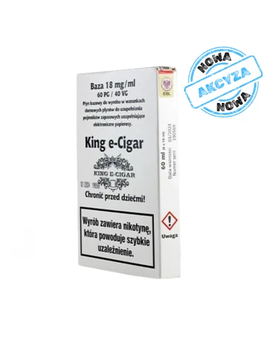 King e-Cigar Baza nikotynowa 18 mg 10...