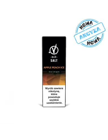 Vbar Salt Apple Peach Ice 20 mg 10 ml