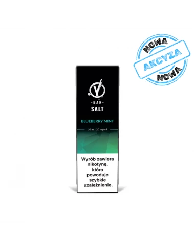 Vbar Salt Blueberry Mint 20 mg 10 ml