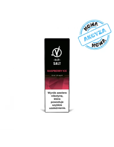 Vbar Salt Raspberry Ice 20 mg 10 ml