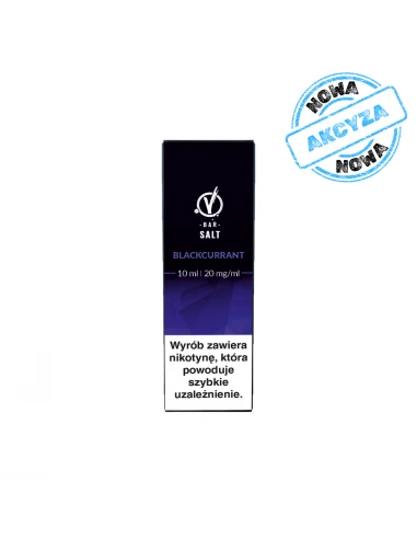 Vbar Salt Blackcurrant 20 mg 10 ml...