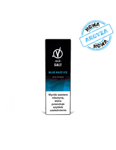 Vbar Salt Blue Razz Ice 20 mg 10 ml