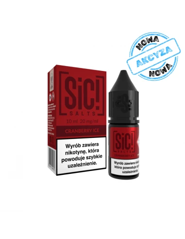 Sic! Salt Simplex Cranberry Ice 20 mg...