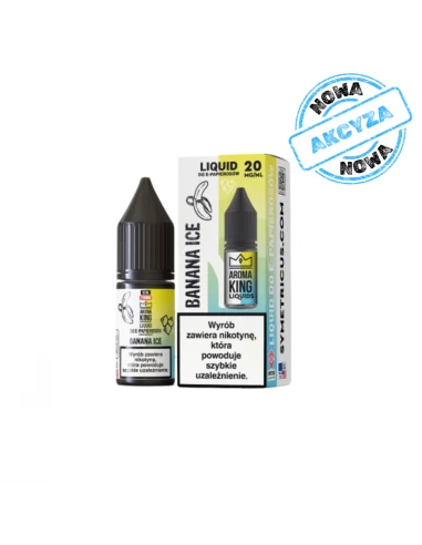 Aroma King Salt Banana Ice 20 mg 10 ml