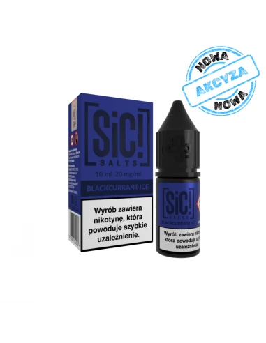 Sic! Salt Simplex Blackcurrant Ice 20...