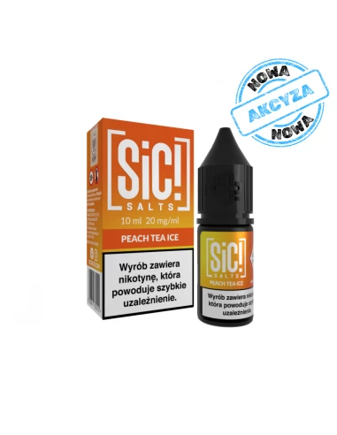Sic! Salt Thea Peach Tea Ice 20 mg 10 ml