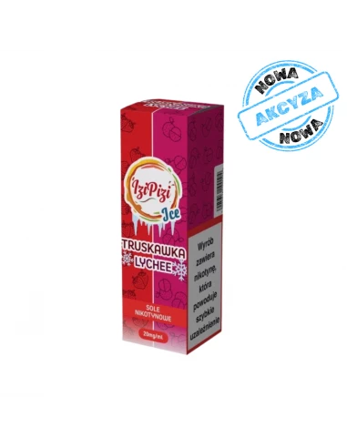 Izi Pizi Salt Truskawka Lychee Ice 20...
