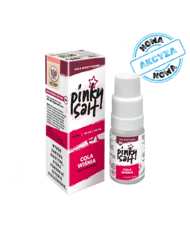 Pinky Salt Cola Wiśnia 20 mg 10 ml