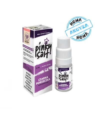 Pinky Salt Czarna Porzeczka 20 mg 10 ml