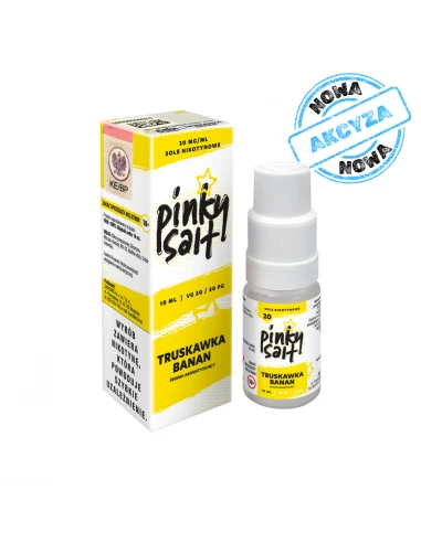 Pinky Salt Truskawka Banan 20 mg 10 ml