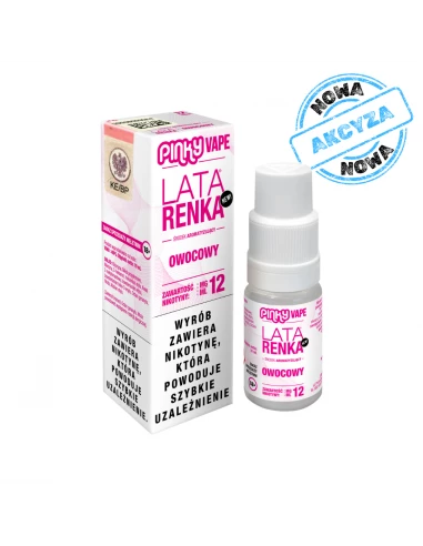 Pinky Vape Liquid Latarenka 12 mg 10...