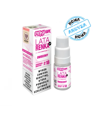 Pinky Vape Liquid Latarenka 18 mg 10 ml