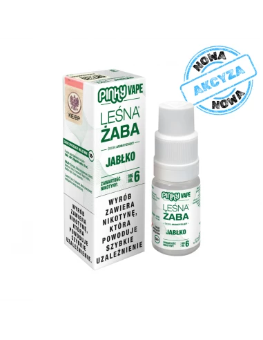 Pinky Vape Liquid Leśna Żaba 6 mg 10 ml
