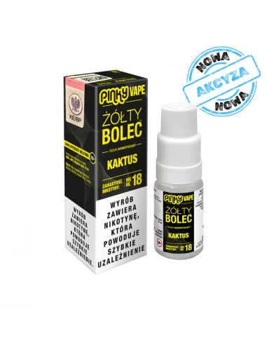 Pinky Vape Liquid Żółty Bolec 18 mg...
