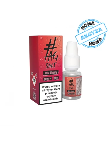 Hasztag Salt Drinks Cola Cherry 20 mg...