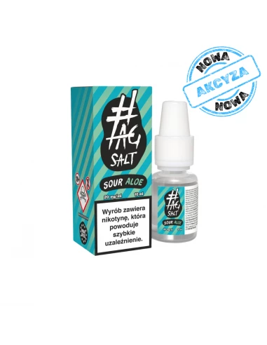 Hasztag Salt Sour Aloe 20 mg 10 ml