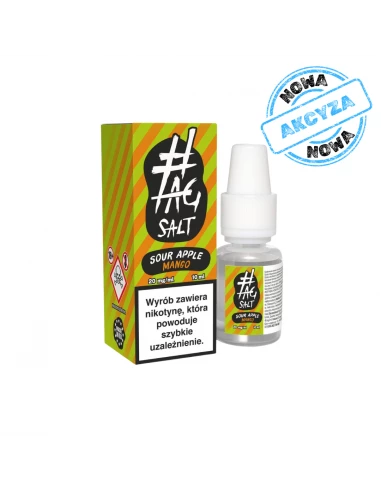 Hasztag Salt Sour Apple Mango 20 mg...