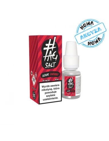 Hasztag Salt Sour Cherry 20 mg 10 ml
