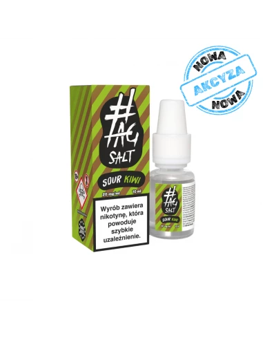 Hasztag Salt Sour Kiwi 20 mg 10 ml
