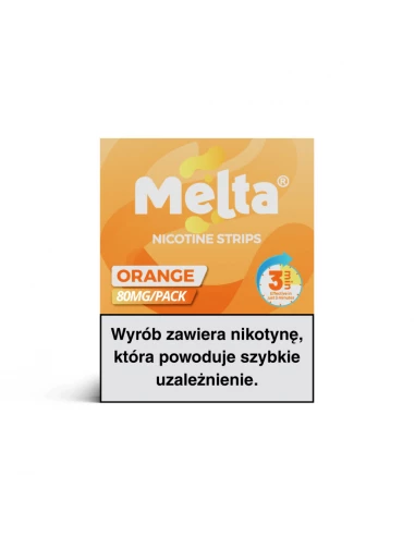 Melta Listki Nikotynowe Orange 4 mg