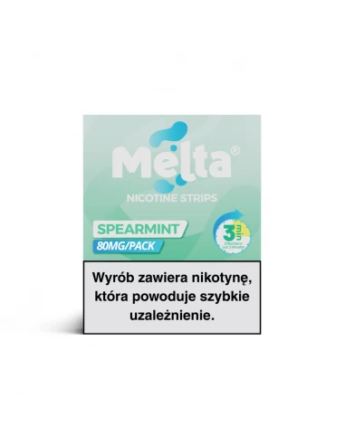 Melta Listki Nikotynowe Spearmint 4 mg