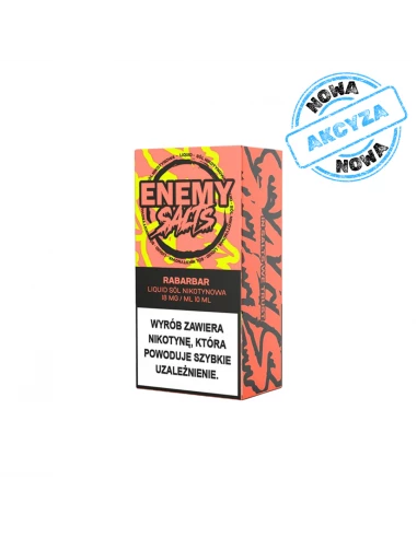 Enemy Salts - Rabarbar 18 mg 10 ml