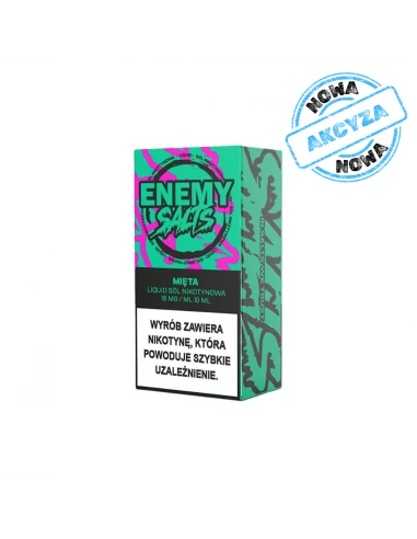Enemy Salts - Mięta 18 mg 10 ml